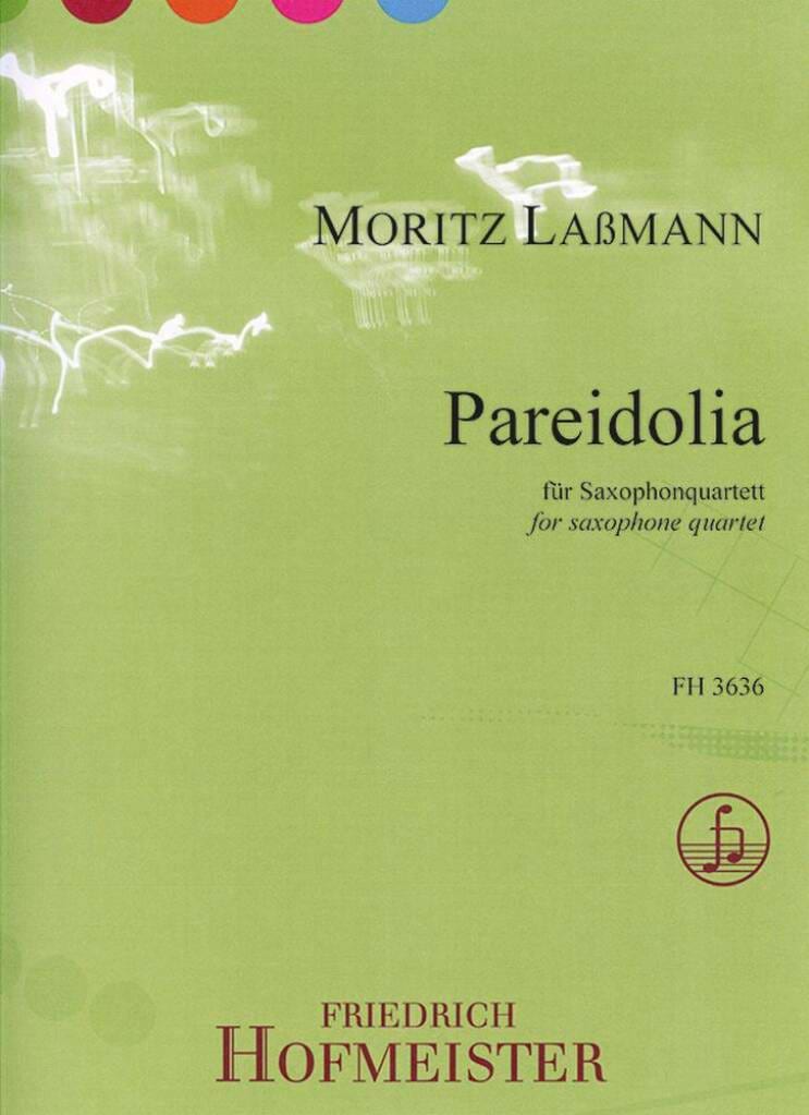 Pareidolia Moritz Lassman Partition Saxophone