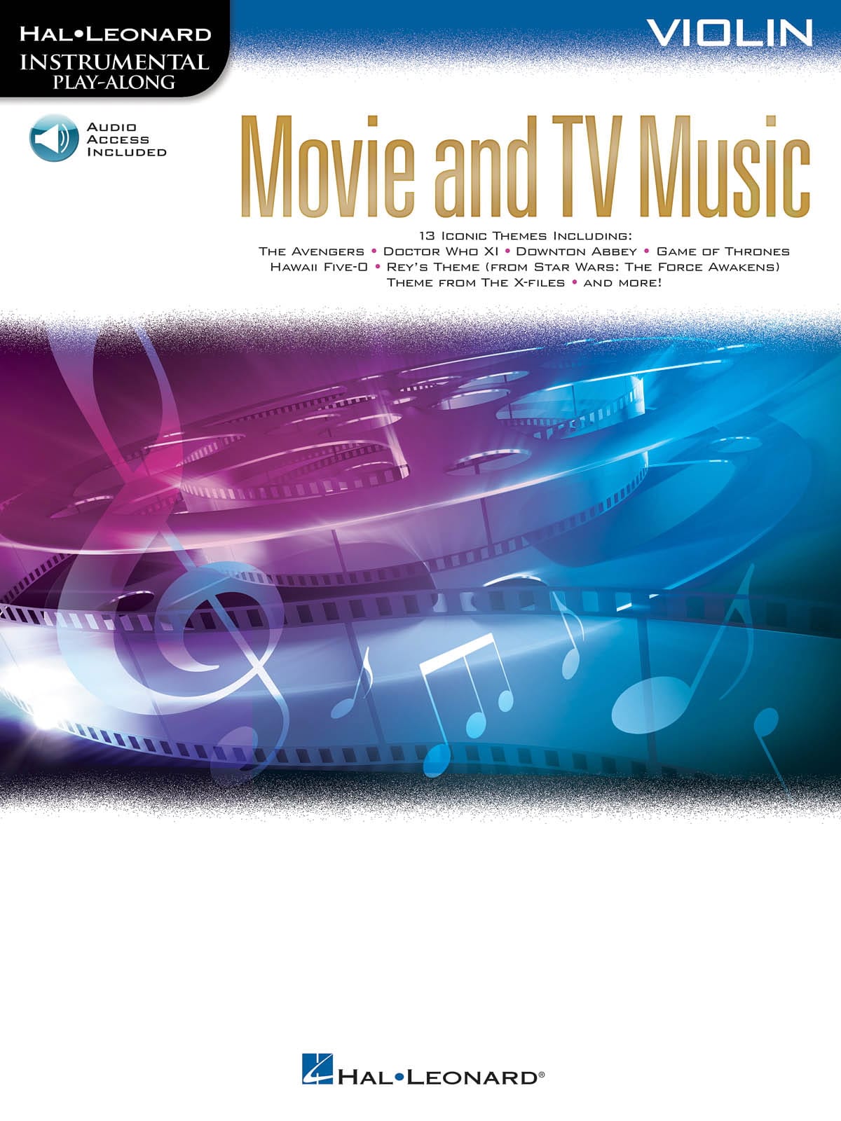 Movie and TV Music for Violin Partition Violon