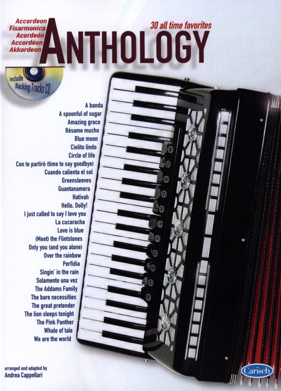 Anthology volume 1 Partition Accordéon