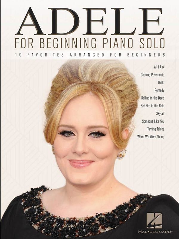 Adele for Beginning Piano Solo - Adele - Partition - Pop / Rock