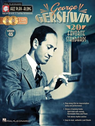 Jazz play-along volume 45 - George Gershwin GERSHWIN Partition Jazz