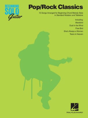 Beginning Solo Guitar - Pop/Rock Classics Partition Pop / Rock