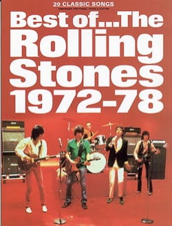 Best Of 1972 - 78 ROLLING STONES Partition Pop / Rock