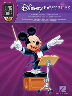 Sing With The Choir Volume 7 - Disney Favorites DISNEY Partition Chœur