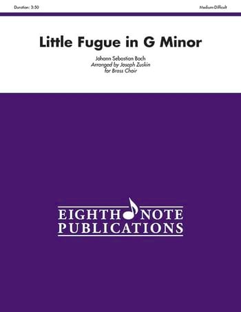 Little Fugue g minor BACH Partition
