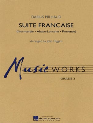 Suite Française MILHAUD Partition ENSEMBLES, BANDS