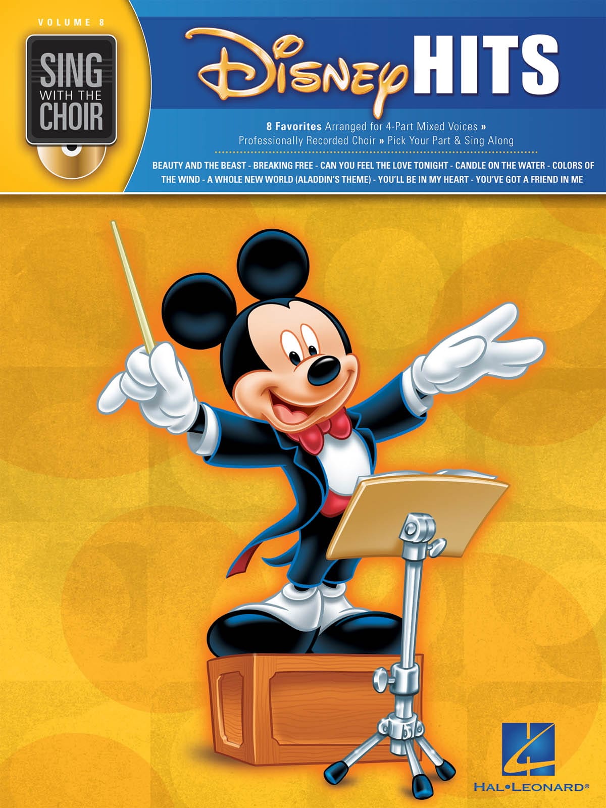 Sing With The Choir Volume 8 - Disney Hits DISNEY Partition Chœur