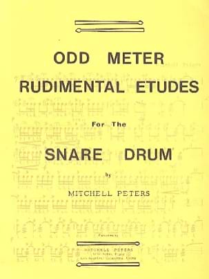 Odd Meter Rudimental Etudes Mitchell Peters Partition Caisse-claire