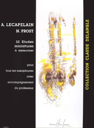 32 Etudes Miniatures A Mémoriser - Anne Lecapelain & Nicolas Prost