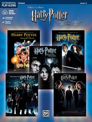 Harry Potter Instrumental Solos Movies 1-5 Partition Clarinette