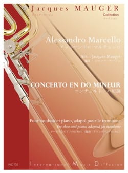Concerto en Do mineur Benedetto Marcello Partition Trombone