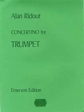 Concertino - Trompette Alan Ridout Partition Trompette