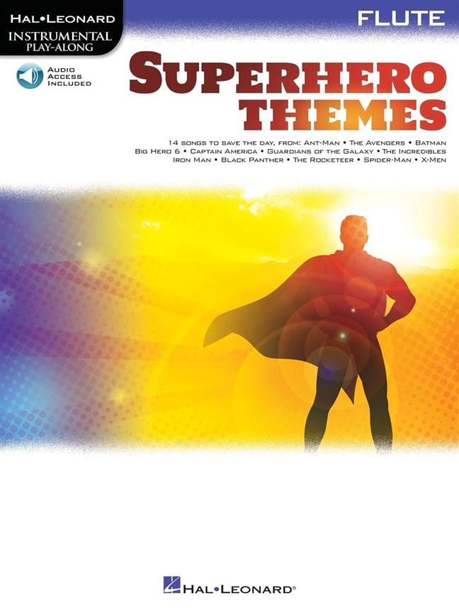 Superhero Themes - Flute Partition Flûte traversière