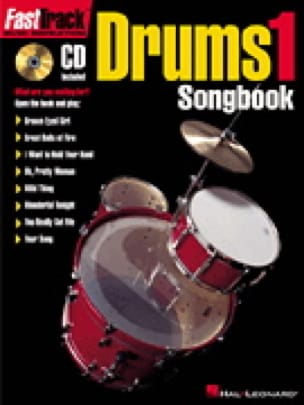 Fast Track Drums 1 - Songbook Partition Batterie