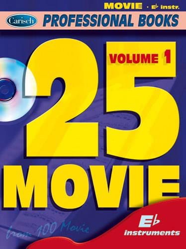 25 Movie Volume 1 - Professional Books Partition Saxophone