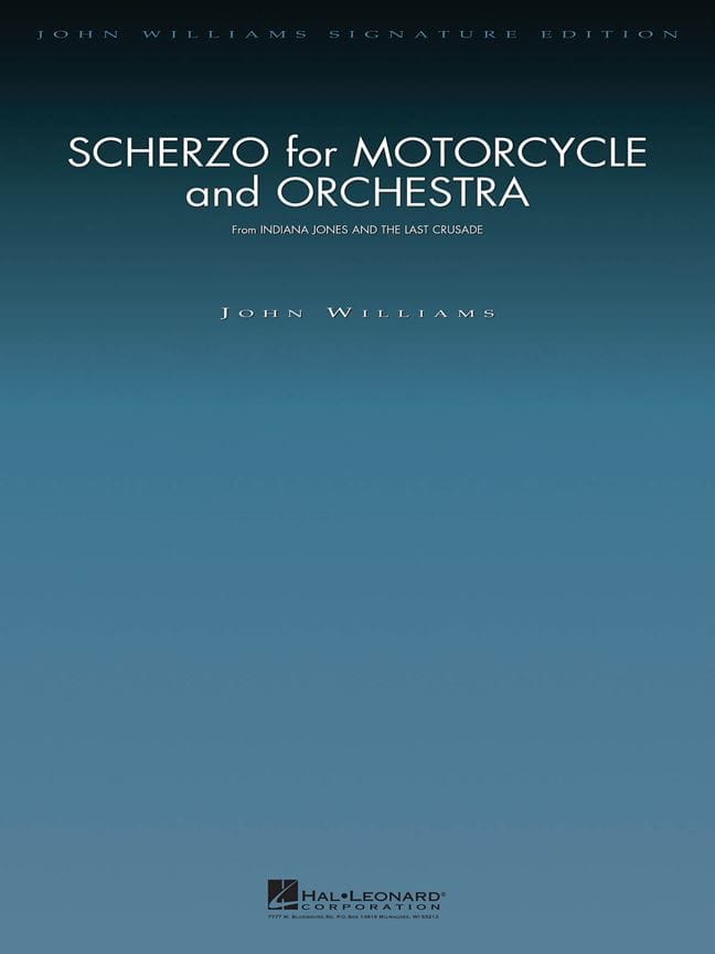 Scherzo for Motorcycle and Orchestra - John Williams - Partition