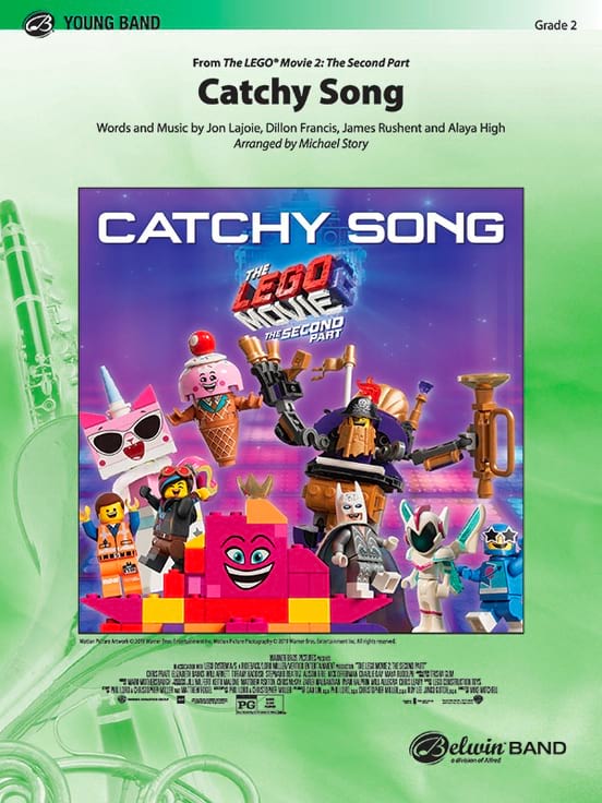 Catchy Song - Lego Movie 2 - Partition