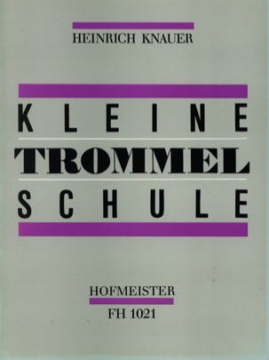 Kleine Trommel Schule Heinrich Knauer Partition Caisse-claire