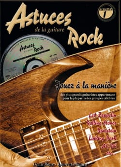 Astuces de la Guitare Rock Volume 1 COUP DE POUCE Partition Guitare