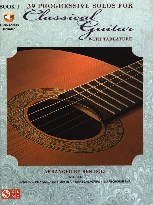 Classical Guitar Book 1 - 39 Progressive Solos Partition Guitare
