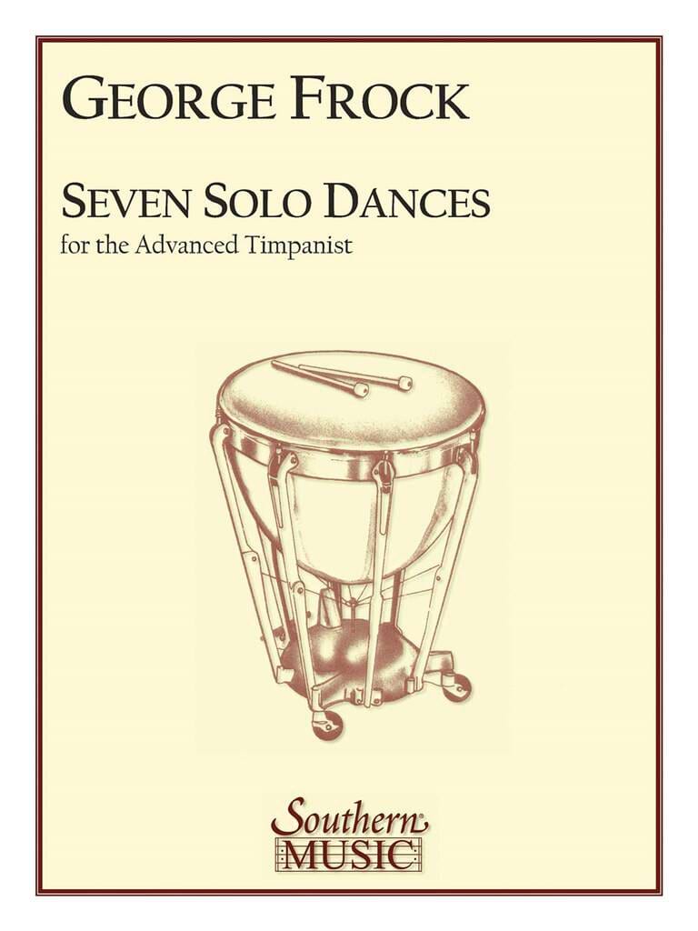 Seven Solo Dances George Frock Partition Timbales