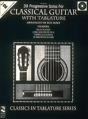 Classical Guitar Book 2 - 39 Progressive Solos Partition Guitare