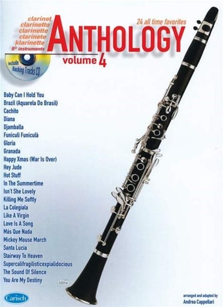 Anthology Volume 4 Partition Clarinette