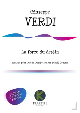 La Force du Destin - 3 Trompettes VERDI Partition Trompette