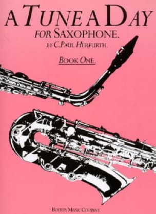 A Tune A Day Book 1 C. Paul Herfurth Partition Saxophone