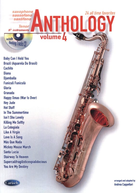 Anthology Volume 4 Partition Saxophone