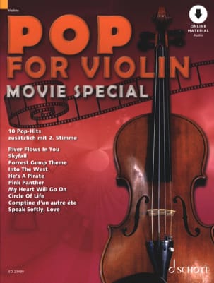 Pop for Violin - Movie Special Partition Violon