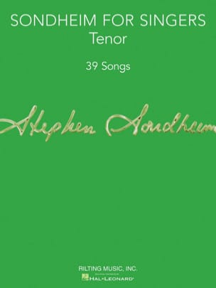 Sondheim for Singers - 39 Songs Tenor - Stephen Sondheim - Partition
