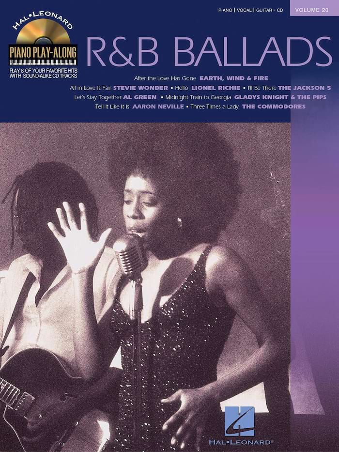 Piano Play-Along Volume 20 - R&B Ballads Partition Pop / Rock