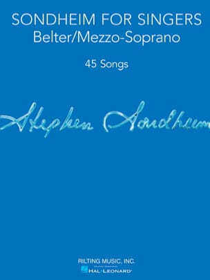 Sondheim for Singers - Belter / Mezzo-Soprano Vocal Collection