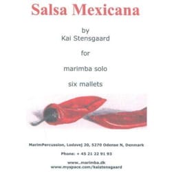 Salsa Mexicana Kai Stensgaard Partition Marimba