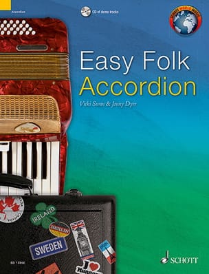 Easy Folk Accordion - Accordeon Traditionnel Partition Accordéon