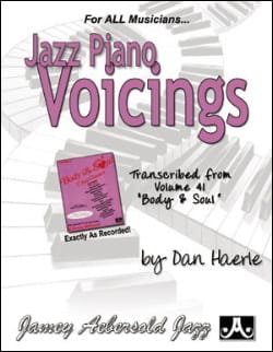 Jazz Piano Voicing Volume 41 METHODE AEBERSOLD Partition Jazz