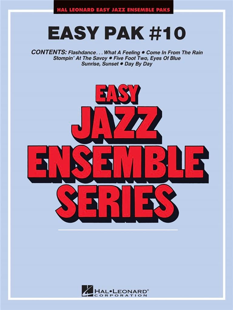 Easy Jazz Ensemble Pak # 10 Partition