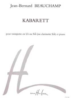 Kabarett Jean-Bernard Beauchamp Partition Trompette
