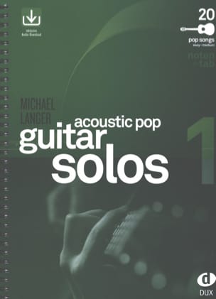 Acoustic Pop Guitar Solos - Volume 1 Partition Guitare