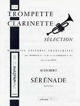Sérénade - N° 10 SCHUBERT Partition Trompette
