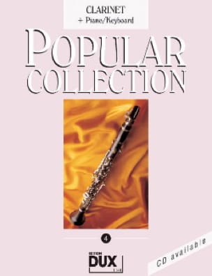 Popular collection volume 4 Partition Clarinette