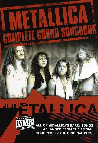 Complete Chord Songbook Metallica Partition Pop / Rock