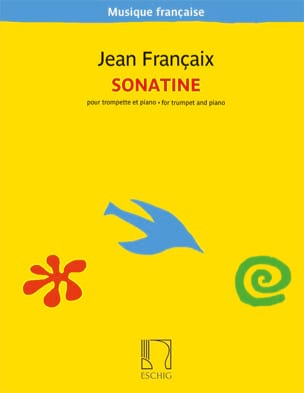 Sonatine pour trompette et piano FRANÇAIX Partition Trompette
