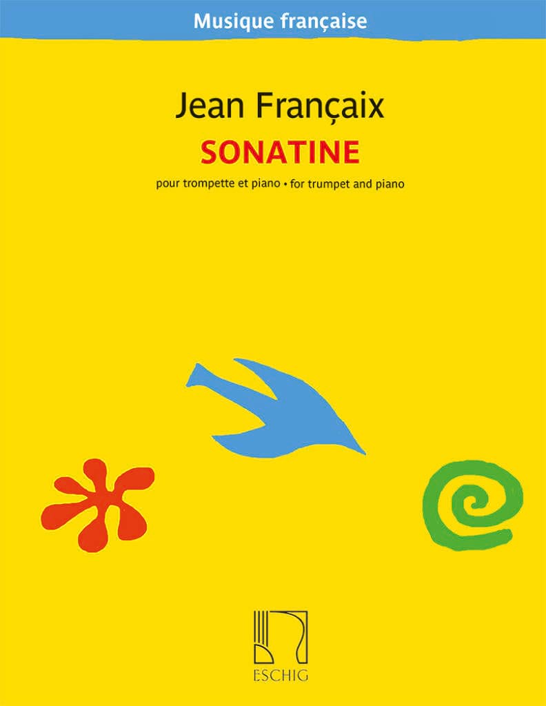 Sonatine pour trompette et piano - FRANÇAIX - Partition - Trompette