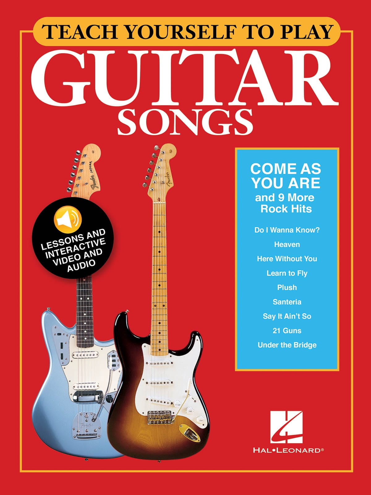 Teach Yourself to Play Guitar Songs - “Come As You Are” & 9 More Rock Hits