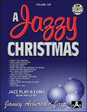 Volume 129 - A Jazzy Christmas METHODE AEBERSOLD Partition Jazz