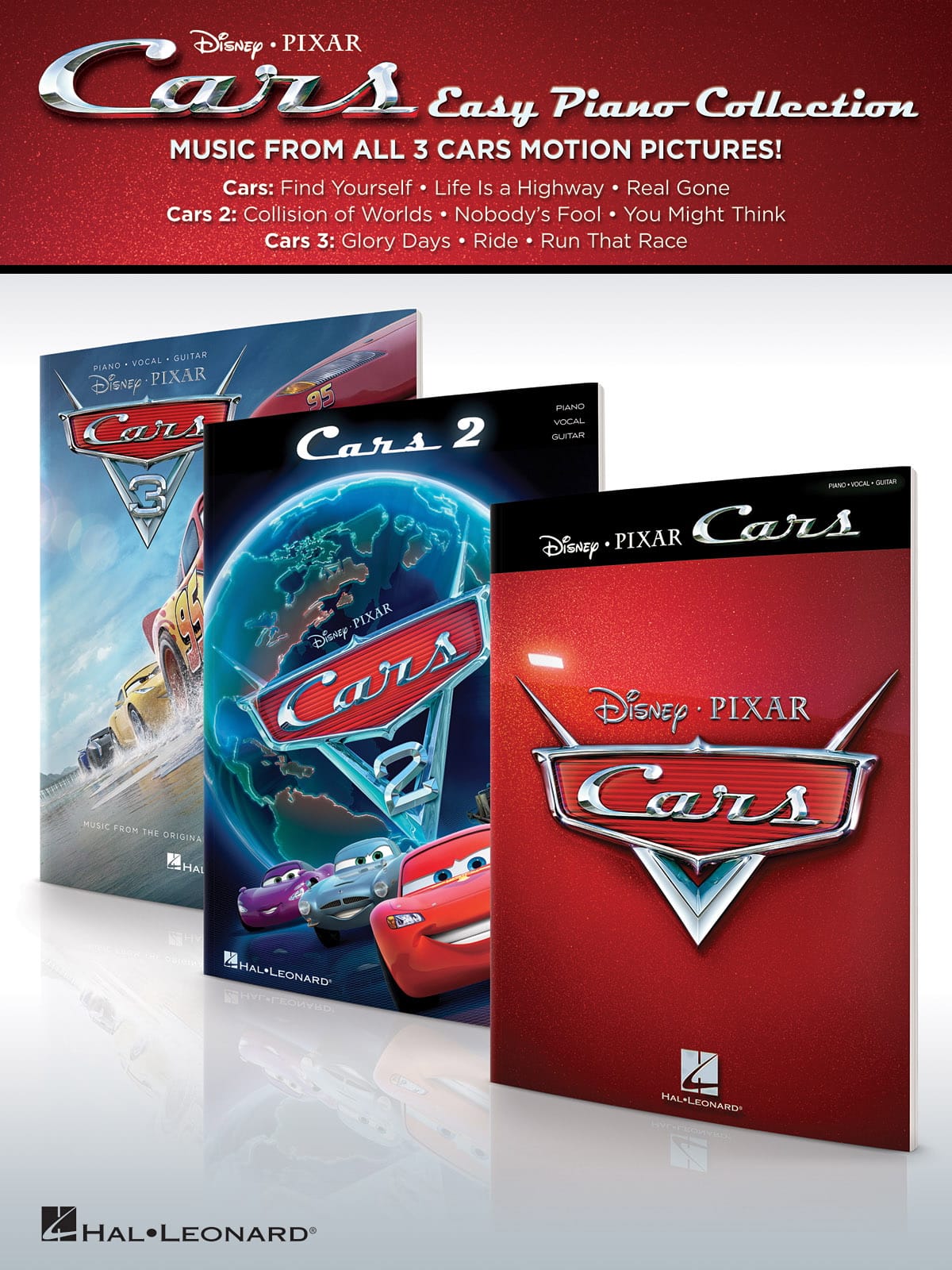 Cars - Musique des 3 Films DISNEY / PIXAR Partition Musique de film