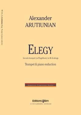 Elegy Alexander Arutiunian Partition Trompette