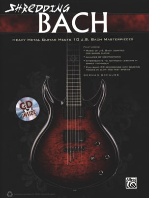 Shredding Bach BACH Partition Guitare